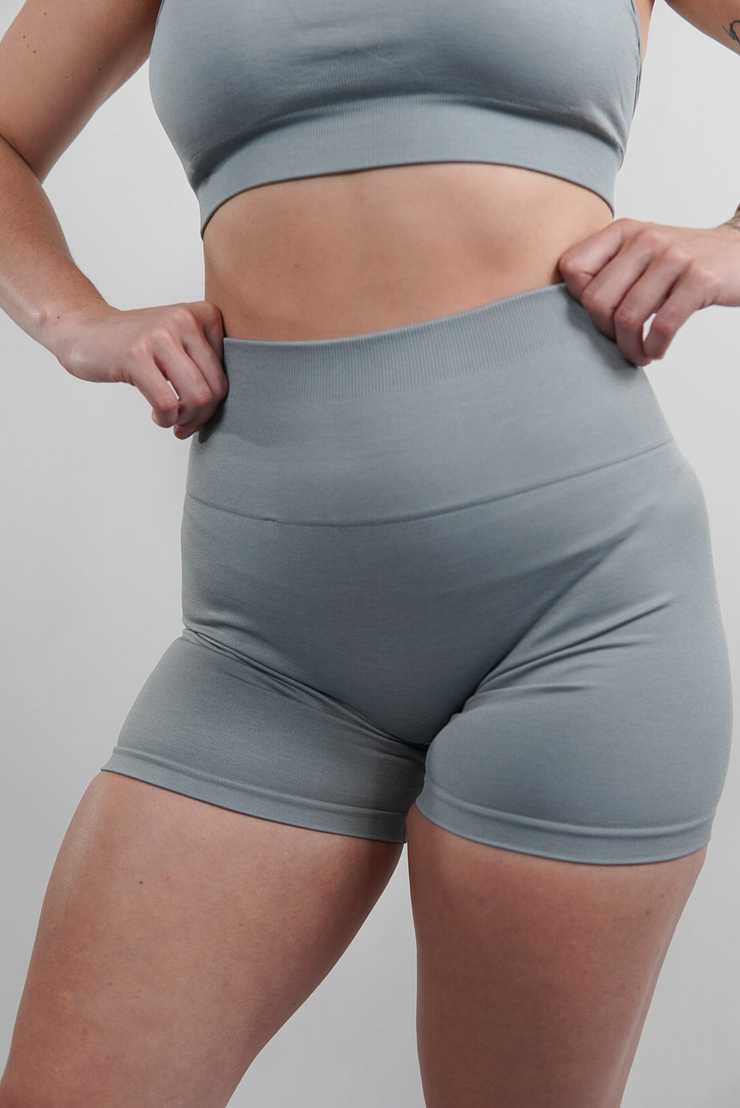 Sculpt Seamless Shorts Slate