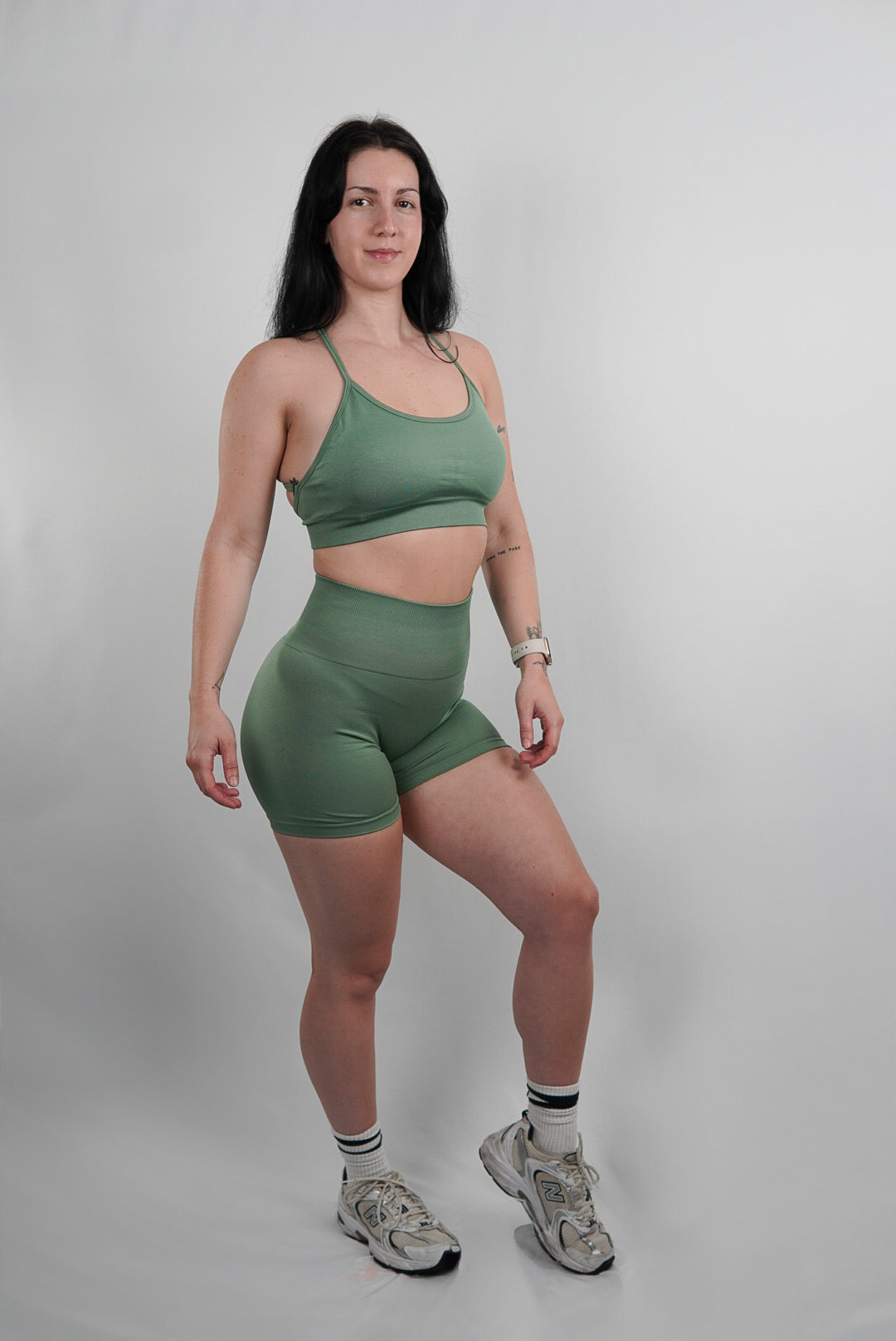 Sculpt Seamless Shorts Moss