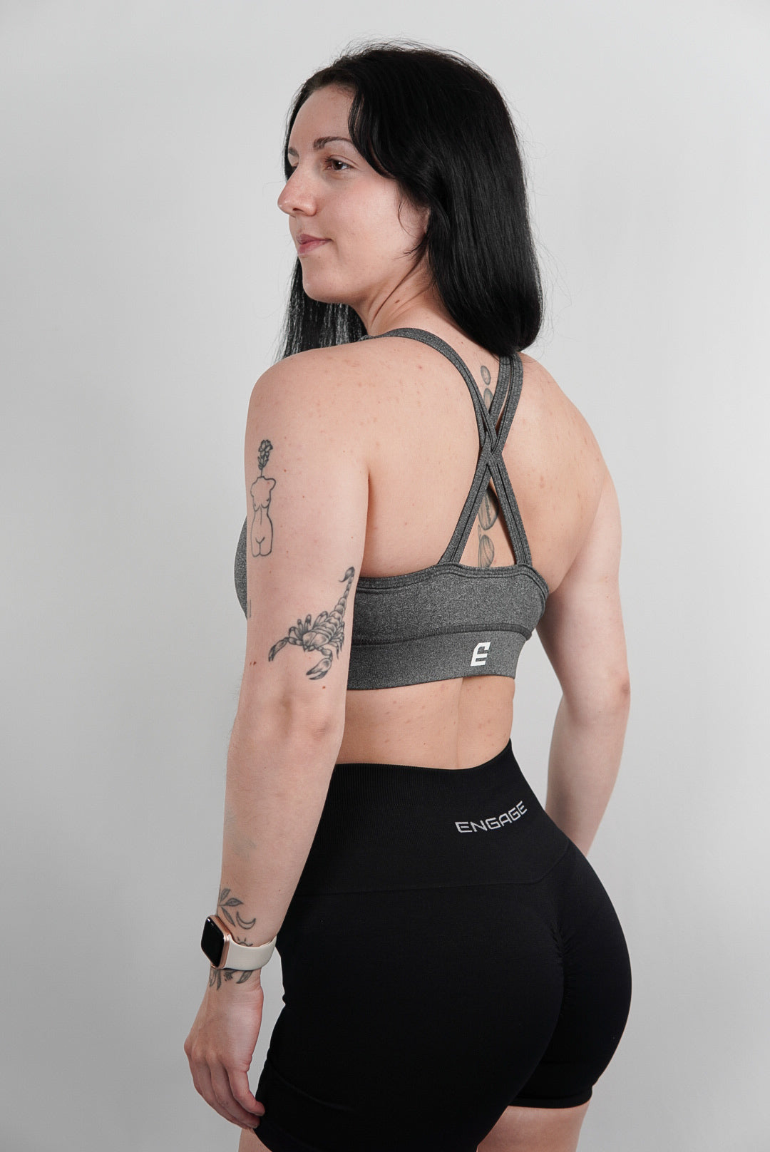 Female Infinity Sports Bra Stone