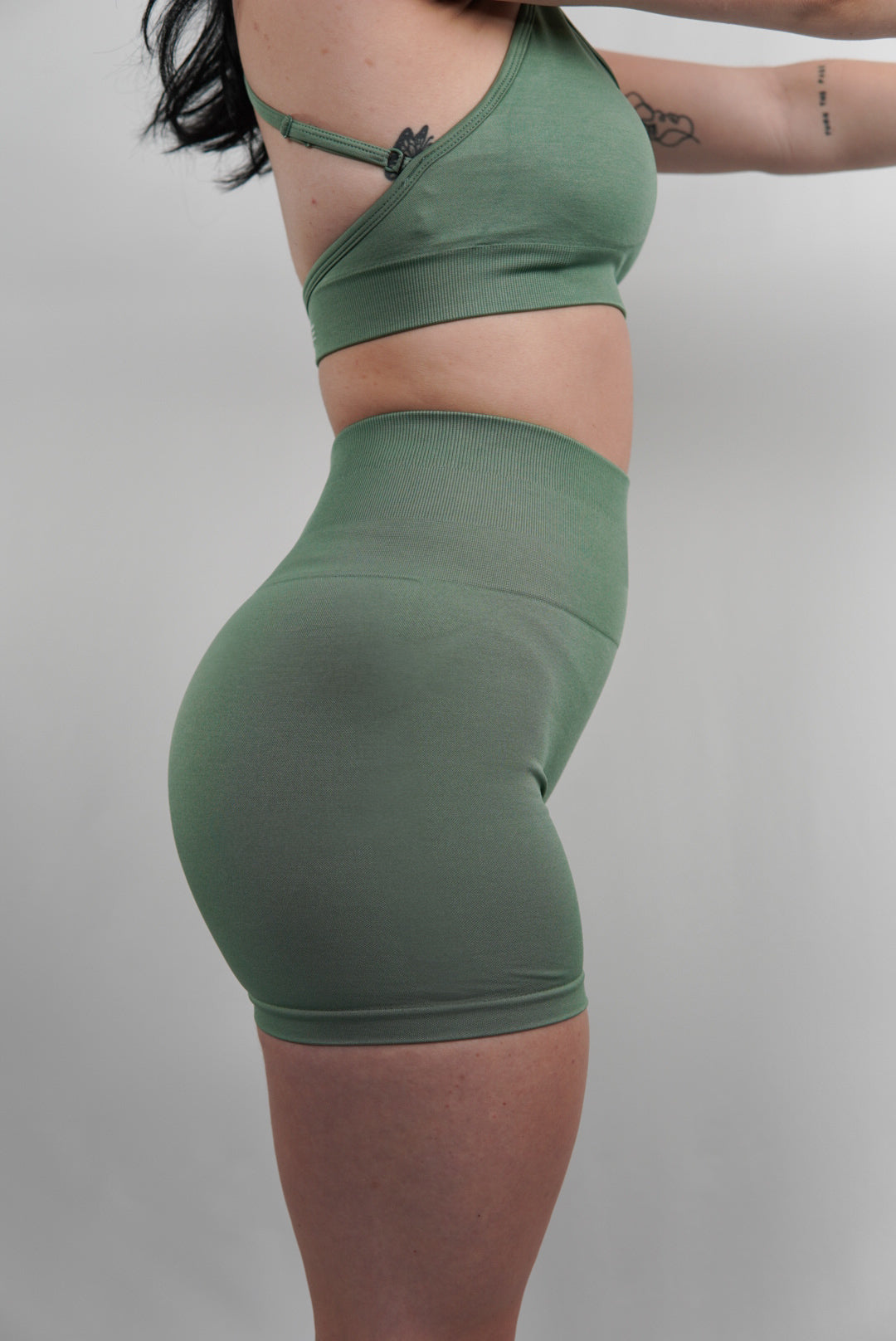 Sculpt Seamless Shorts Moss