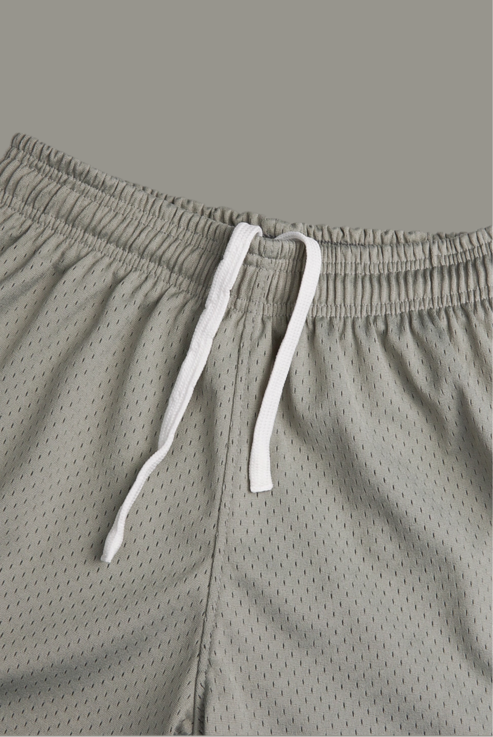 5" Mesh Court Shorts Fog Grey Unisex