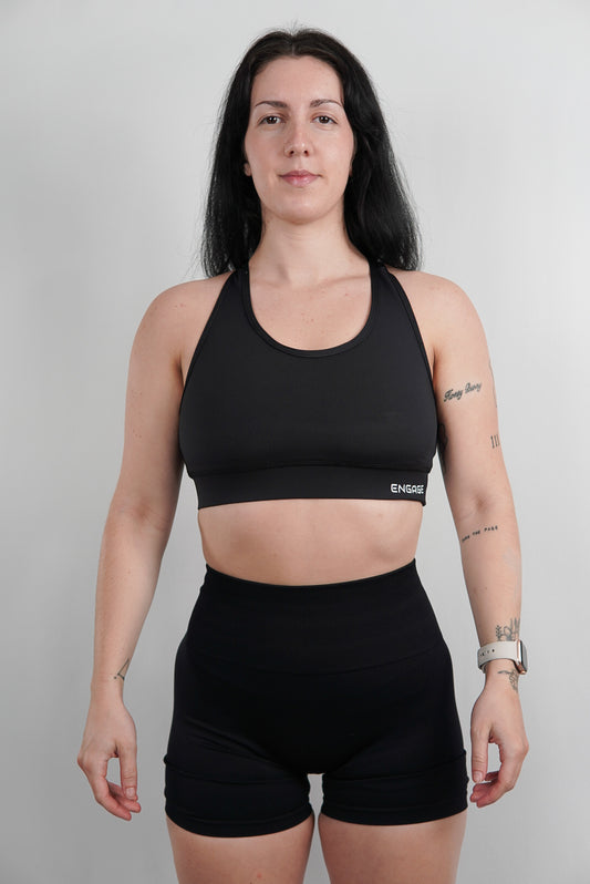 Female Infinity Sports Bra Black