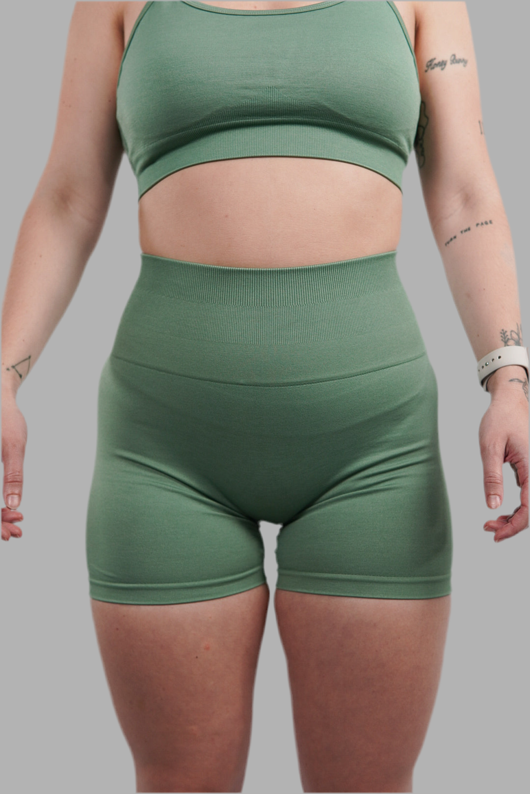 Sculpt Seamless Shorts Moss