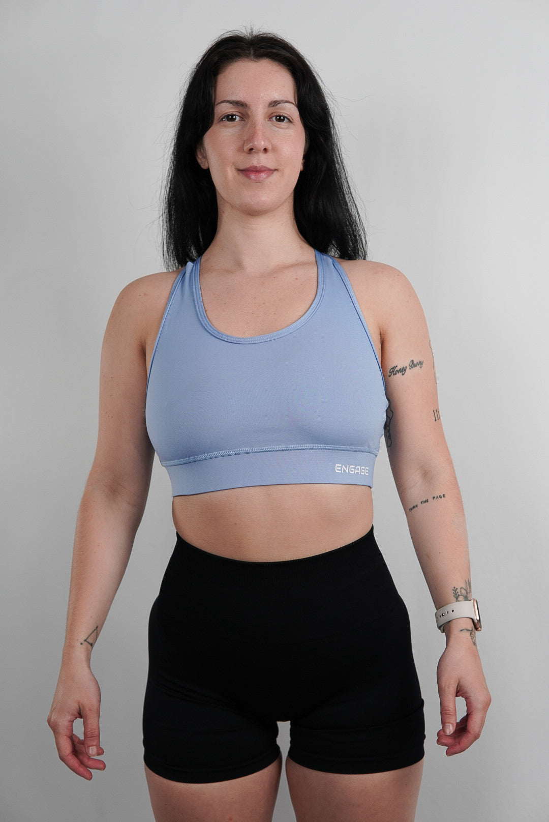 Female Infinity Sports Bra Tidal Blue