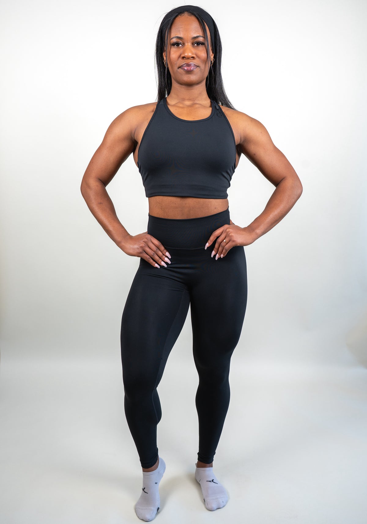 Everyday Crop Tank Black