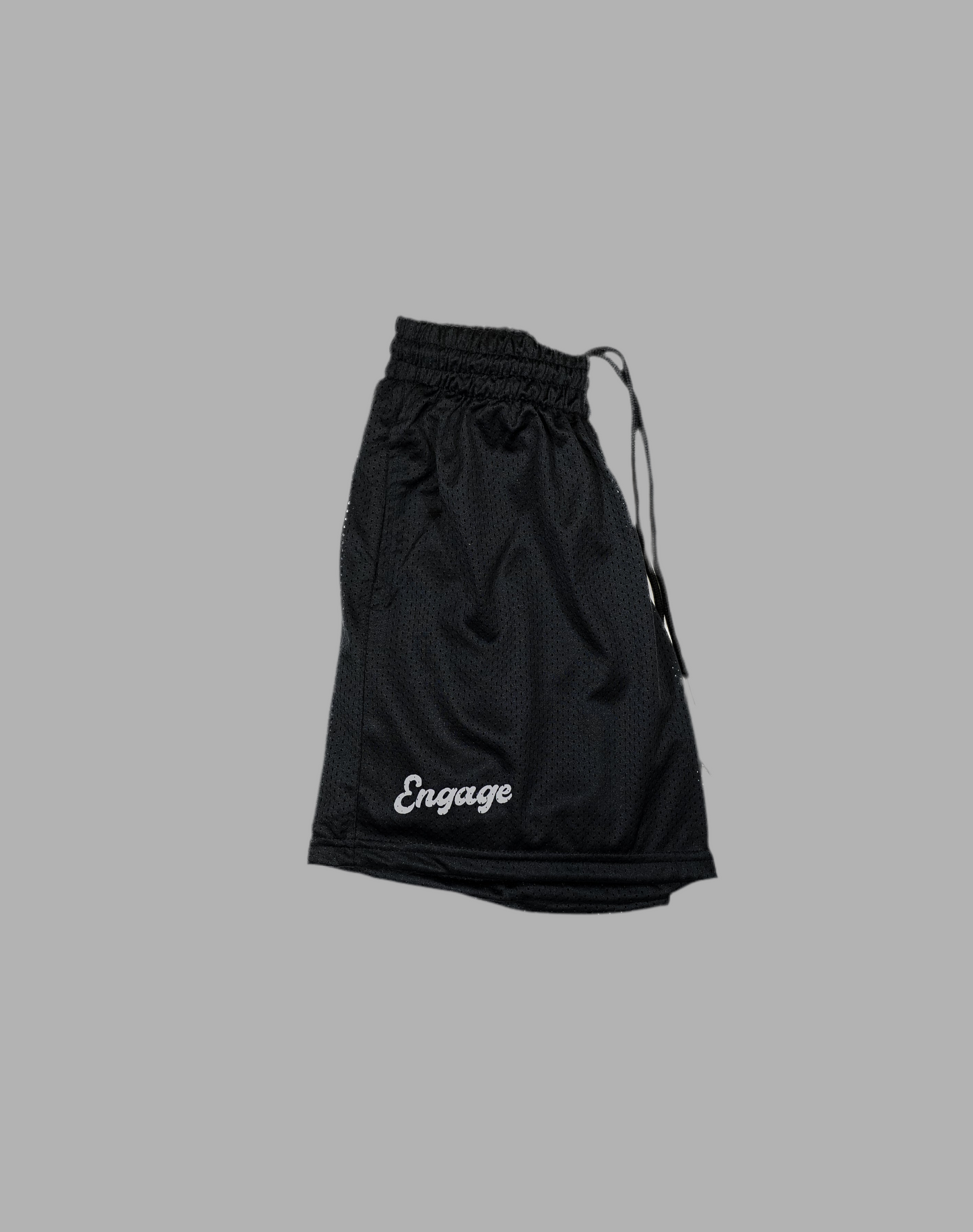 5" Mesh Court Shorts Black Unisex