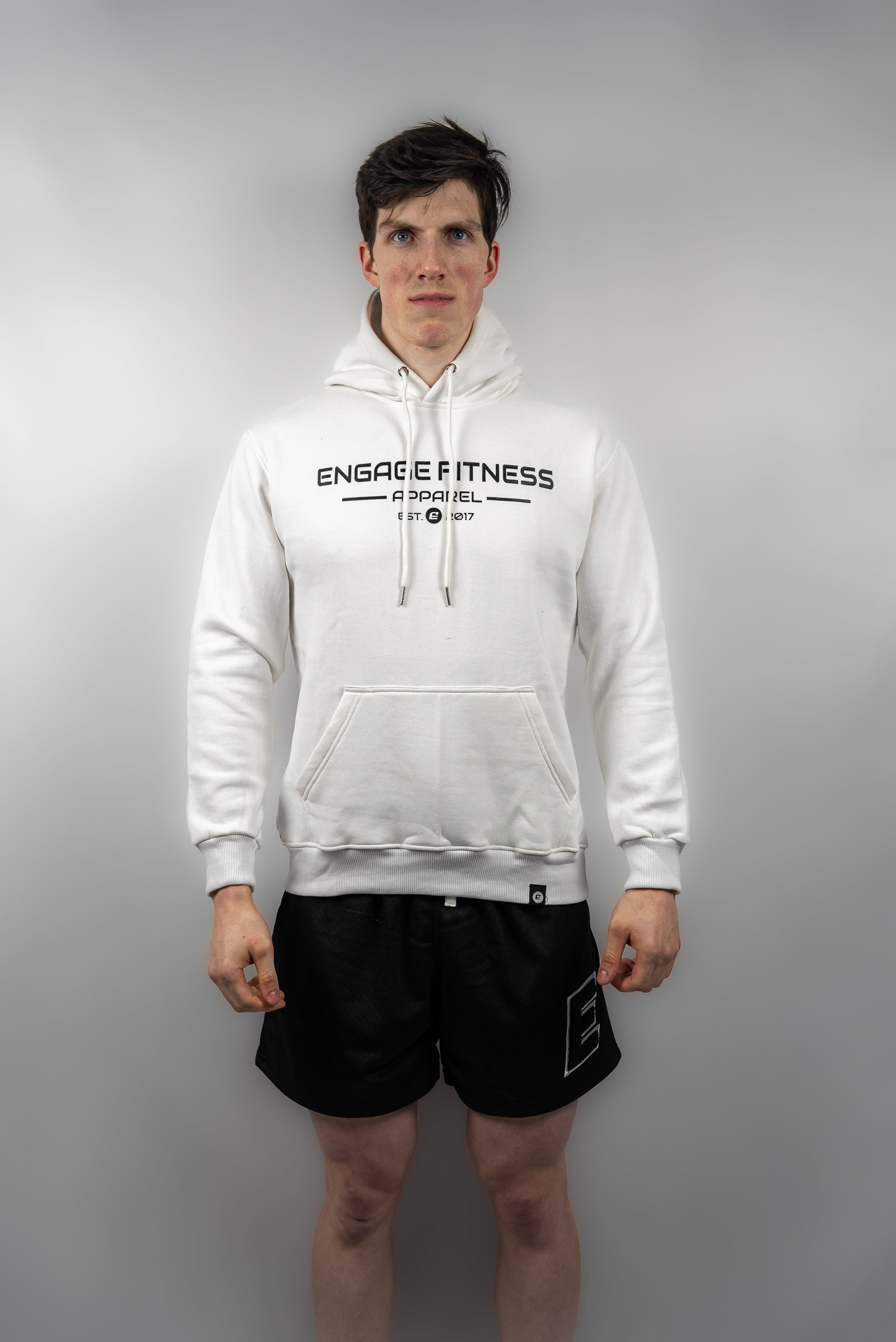 Premium Anniversary Hoodie White