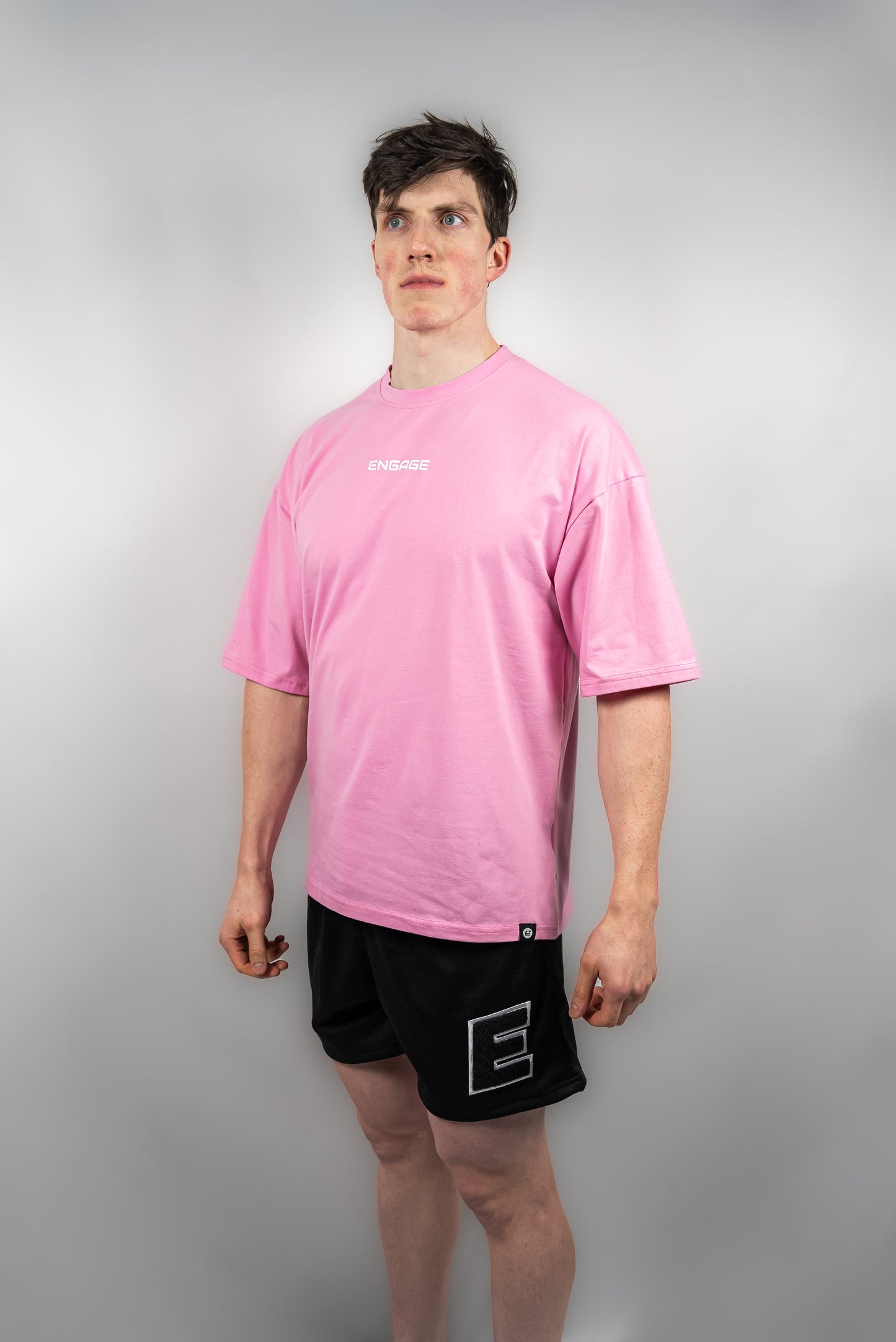 Essential Oversized Tee Bubblegum