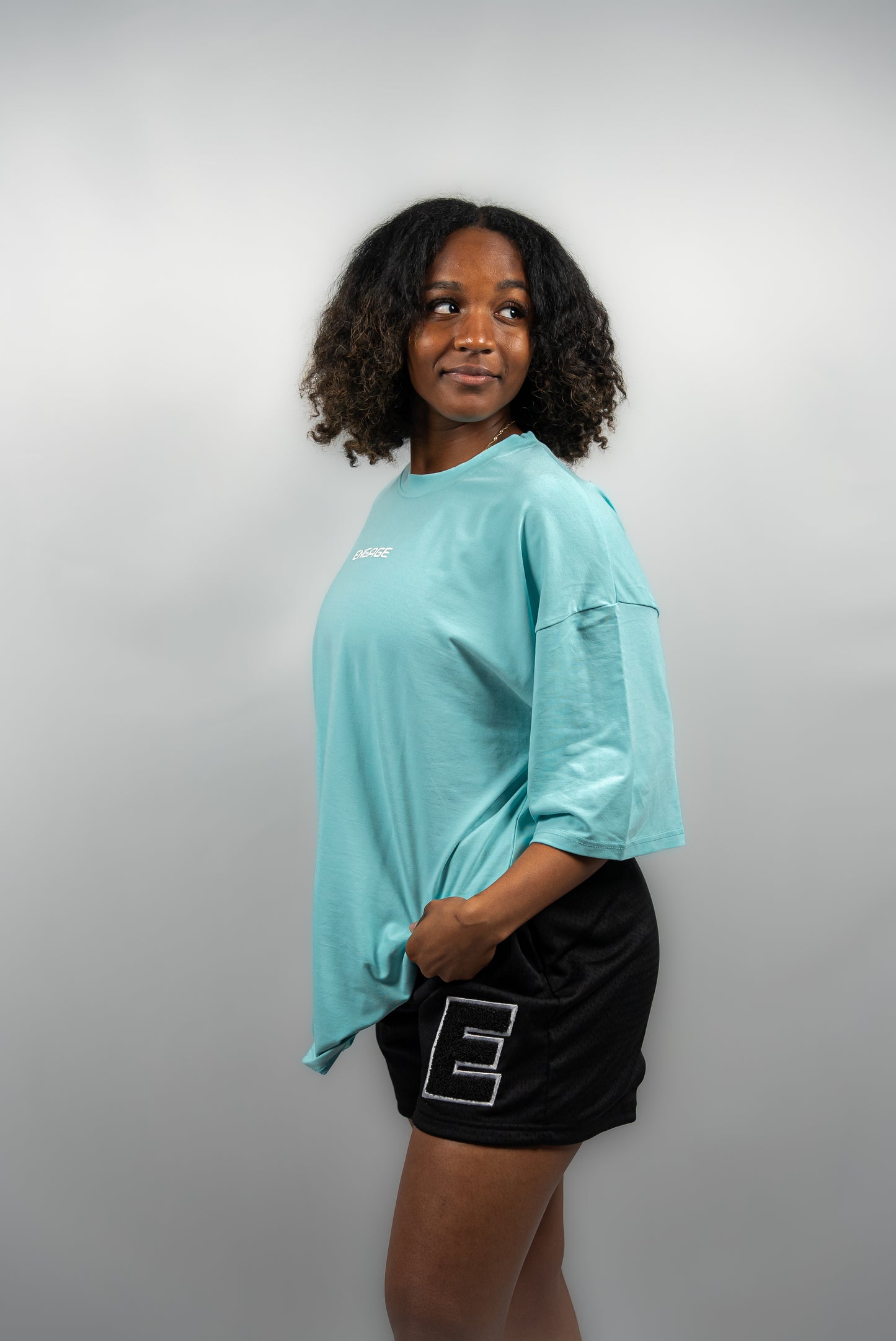 Essential Oversized Tee Frosted Mint
