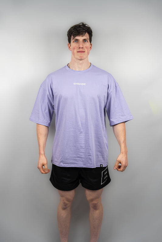 Essential Oversized Tee Lilac