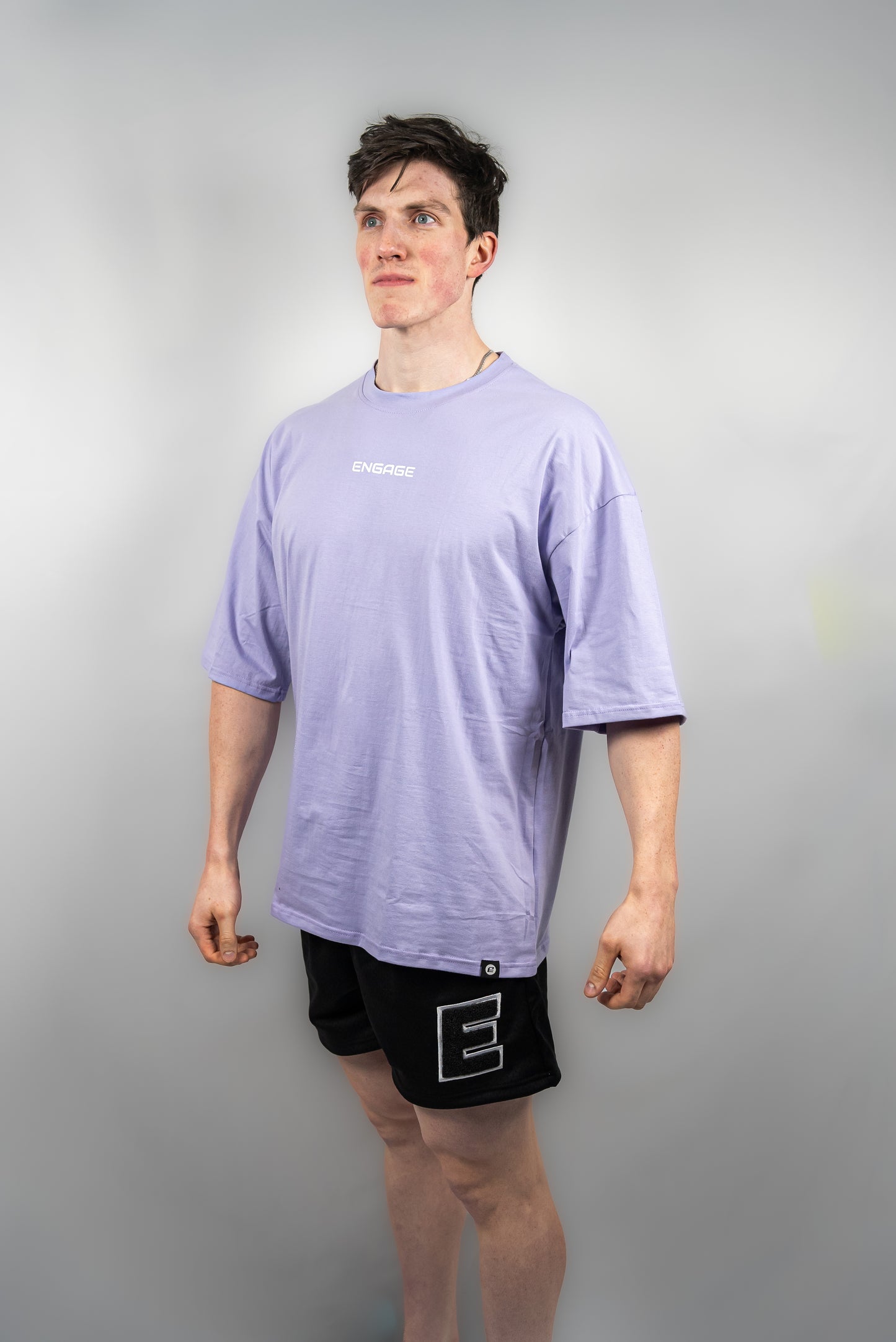 Essential Oversized Tee Lilac