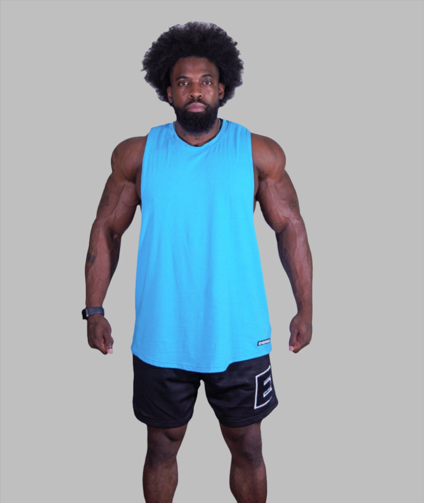 Vitality Drop Arm Tank Tidal Blue