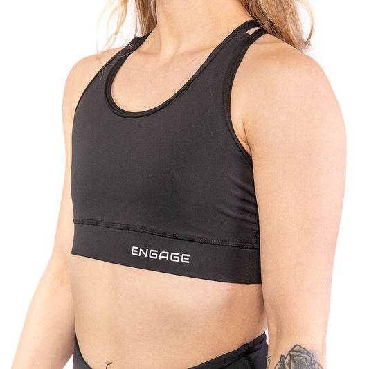 Inspire Halter Sports Bra- Grey, NOW $12.49 – DoyenneActivewear
